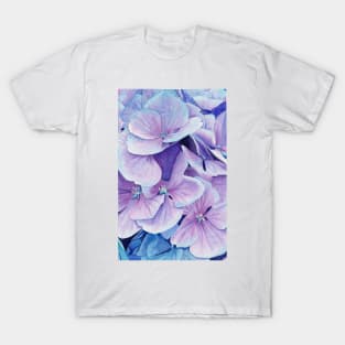 Blue hydrangea T-Shirt